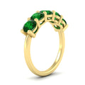 Thumbnail 77 - 3-carat-wedding-anniversary_20-ring-round-emerald-in-yellow-gold-FDENS141ROBGEMGRANGLE2-3.00CT-NL-YG
