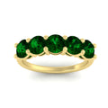Thumbnail 76 - 3-carat-wedding-anniversary_20-ring-round-emerald-in-yellow-gold-FDENS141ROBGEMGRANGLE5-3.00CT-NL-YG