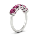 Thumbnail 41 - 3-carat-wedding-anniversary_20-ring-round-pink-sapphire-in-white-gold-FDENS141ROBGSADRPIANGLE2-3.00CT-NL-WG