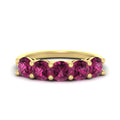 Thumbnail 67 - 3-carat-wedding-anniversary_20-ring-round-pink-sapphire-in-yellow-gold-FDENS141ROBGSADRPI-3.00CT-NL-YG