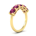 Thumbnail 71 - 3-carat-wedding-anniversary_20-ring-round-pink-sapphire-in-yellow-gold-FDENS141ROBGSADRPIANGLE2-3.00CT-NL-YG