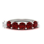 Load image into Gallery viewer, 3-carat-wedding-anniversary_20-ring-round-ruby-in-white-gold-FDENS141ROBGRUDR-3.00CT-NL-WG-HW

