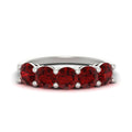 Thumbnail 49 - 3-carat-wedding-anniversary_20-ring-round-ruby-in-white-gold-FDENS141ROBGRUDR-3.00CT-NL-WG