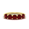 Thumbnail 79 - 3-carat-wedding-anniversary_20-ring-round-ruby-in-yellow-gold-FDENS141ROBGRUDR-3.00CT-NL-YG
