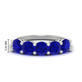 Thumbnail 33 - 3-carat-wedding-anniversary_20-ring-round-sapphire-in-white-gold-FDENS141ROBGSABL-3.00CT-NL-WG-HW