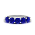Thumbnail 31 - 3-carat-wedding-anniversary_20-ring-round-sapphire-in-white-gold-FDENS141ROBGSABL-3.00CT-NL-WG