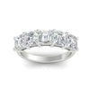 Load image into Gallery viewer, 3-ct-asscher-cut-five-stone-anniversary-ring-in-white-gold-fdwb8008asangle5-3.00ct-nl-wg.jpg?v=1773749570