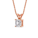 Load image into Gallery viewer, 3-ct-asscher-diamond-pendant-in-rose-gold-FDPD8469ANGLE2-AS-3.00-RG.jpg?v=1758706686
