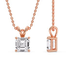 Load image into Gallery viewer, 3-ct-asscher-diamond-pendant-in-rose-gold-FDPD8469ANGLE3-AS-3.00-RG.jpg?v=1758706686
