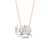 Load image into Gallery viewer, 3-ct-east-west-oval-solitaire-pendantin-fdpd10700ovangle1-3.00ct-nl-rg-hw
