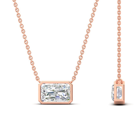 3-ct-east-west-radiant-cut-bezel-diamond-pendant-in-rose-gold-fdpd11763raangle2-3.00ct-nl-rg