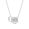 Load image into Gallery viewer, 3-ct-east-west-radiant-cut-bezel-diamond-pendant-in-white-gold-fdpd11763raangle1-3.00ct-nl-wg-hw.jpg