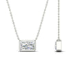 Load image into Gallery viewer, 3-ct-east-west-radiant-cut-bezel-diamond-pendant-in-white-gold-fdpd11763raangle2-3.00ct-nl-wg.jpg