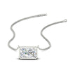 Load image into Gallery viewer, 3-ct-east-west-radiant-cut-bezel-diamond-pendant-in-white-gold-fdpd11763rasleep-3.00ct-nl-wg.jpg