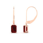 Load image into Gallery viewer, 3-ct-emerald-cut-ruby-drop-earrings-in-rose-gold-fdear11236emgrudrangle4-3.00ct-nl-rg.jpg?v=1765364324