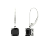 Load image into Gallery viewer, 3-ct-leverback-cushion-cut-black-diamond-drop-earrings-in-white-gold-fdear11236cugblackangle1-3.00ct-nl-wg.jpg?v=1765359805
