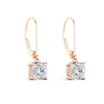 Load image into Gallery viewer, 3-ct-leverback-cushion-cut-diamond-drop-earrings-in-rose-gold-fdear11236cuangle3-3.00ct-nl-rg.jpg?v=1765359805
