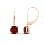 Load image into Gallery viewer, 3-ct-leverback-cushion-cut-ruby-drop-earrings-in-rose-gold-fdear11236cugrudrangle4-3.00ct-nl-rg.jpg?v=1765359805