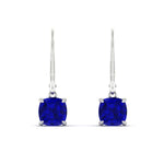Load image into Gallery viewer, 3-ct-leverback-cushion-cut-sapphire-drop-earrings-in-white-gold-fdear11236cugsablangle2-3.00ct-nl-wg.jpg?v=1765359804