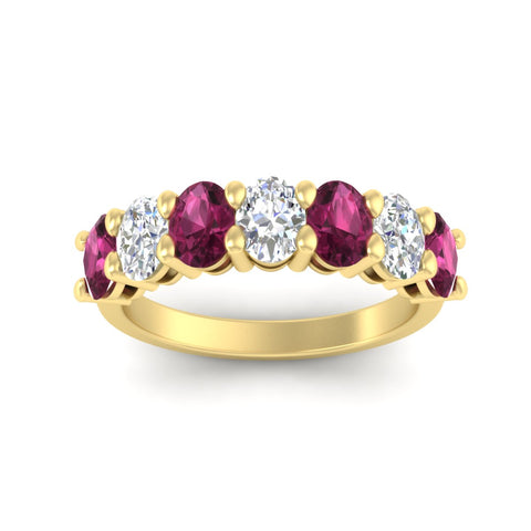 3-ct-oval-seven-stone-pink-sapphire-wedding-band-in-yellow-gold-fdwb8008ovgsadrpiangle5-3.00ct-nl-yg.jpg
