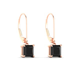 Load image into Gallery viewer, 3-ct-princess-cut-black-diamond-leverback-dangle-earrings-in-rose-gold-fdear11236prgblackangle3-3.00ct-nl-rg.jpg?v=1765510595
