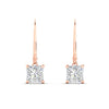 Load image into Gallery viewer, 3-ct-princess-cut-diamond-leverback-dangle-earrings-in-rose-gold-fdear11236prangle2-3.00ct-nl-rg.jpg?v=1765510594