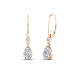Load image into Gallery viewer, 3-ct-round-and-pear-diamond-lever-back-drop-earrings-in-rose-gold-FD-EAR11124-3CT-NL-RG.jpg