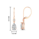 Load image into Gallery viewer, 3-ct-round-and-pear-diamond-lever-back-drop-earrings-in-rose-gold-FD-EAR11124-3CT-NL-RG.jpg