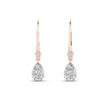 Load image into Gallery viewer, 3-ct-round-and-pear-diamond-lever-back-drop-earrings-in-rose-gold-FD-EAR11124-3CT-NL-RG.jpg