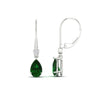 Load image into Gallery viewer, 3-ct-round-and-pear-emerald-lever-back-drop-earrings-in-white-gold-FD-EAR11124GEMGR-3CT-NL-WG.jpg