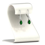 Load image into Gallery viewer, 3-ct-round-and-pear-emerald-lever-back-drop-earrings-in-white-gold-FD-EAR11124GEMGR-3CT-NL-WG.jpg