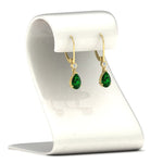 Load image into Gallery viewer, 3-ct-round-and-pear-emerald-lever-back-drop-earrings-in-yellow-gold-FD-EAR11124GEMGR-3CT-NL-YG.jpg