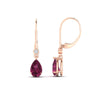 Load image into Gallery viewer, 3-ct-round-and-pear-pink-sapphire-lever-back-drop-earrings-in-rose-gold-FD-EAR11124GSADRPI-3CT-NL-RG.jpg