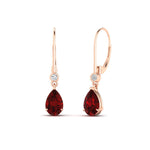 Load image into Gallery viewer, 3-ct-round-and-pear-ruby-lever-back-drop-earrings-in-rose-gold-FD-EAR11124GRUDR-3CT-NL-RG.jpg