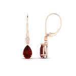 Load image into Gallery viewer, 3-ct-round-and-pear-ruby-lever-back-drop-earrings-in-rose-gold-FD-EAR11124GRUDR-3CT-NL-RG.jpg