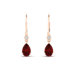 Load image into Gallery viewer, 3-ct-round-and-pear-ruby-lever-back-drop-earrings-in-rose-gold-FD-EAR11124GRUDR-3CT-NL-RG.jpg