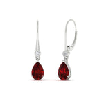 Load image into Gallery viewer, 3-ct-round-and-pear-ruby-lever-back-drop-earrings-in-white-gold-FD-EAR11124GRUDR-3CT-NL-WG.jpg