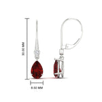 Load image into Gallery viewer, 3-ct-round-and-pear-ruby-lever-back-drop-earrings-in-white-gold-FD-EAR11124GRUDR-3CT-NL-WG.jpg
