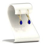 Load image into Gallery viewer, 3-ct-round-and-pear-sapphire-lever-back-drop-earrings-in-yellow-gold-FD-EAR11124GSABL-3CT-NL-YG.jpg