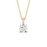 Load image into Gallery viewer, 3-ct-round-cut-pave-bail-pendant-diamond-in-yellow-gold-fdpd11636roangle1-9.00mm-nl-yg.jpg?v=1769773614