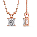 Load image into Gallery viewer, 3-ct.-diamond-princess-cut-solitaire-necklace-in-rose-gold-FDPD8469ANGLE3-PR-3.00-RG.jpg?v=1758712823
