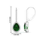 Load image into Gallery viewer, 3-ct.-pear-shaped-emerald-halo-diamond-lever-back-earrings-in-white-gold-FDEAR-11235PEGEMGRANGLE1-3.00CT-NL-WG.jpg
