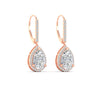 Load image into Gallery viewer, 3-ct.-pear-shaped-halo-diamond-lever-back-earrings-in-rose-gold-FDEAR-11235PEANGLE1-3.00CT-NL-RG.jpg