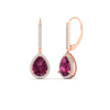 Load image into Gallery viewer, 3-ct.-pear-shaped-pink-sapphire-halo-diamond-lever-back-earrings-in-rose-gold-FDEAR-11235PEGSADRPIANGLE1-3.00CT-NL-RG.jpg
