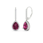 Load image into Gallery viewer, 3-ct.-pear-shaped-pink-sapphire-halo-diamond-lever-back-earrings-in-white-gold-FDEAR-11235PEGSADRPIANGLE1-3.00CT-NL-WG.jpg
