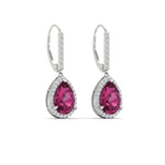 Load image into Gallery viewer, 3-ct.-pear-shaped-pink-sapphire-halo-diamond-lever-back-earrings-in-white-gold-FDEAR-11235PEGSADRPIANGLE1-3.00CT-NL-WG.jpg
