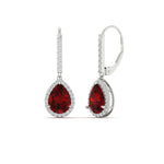 Load image into Gallery viewer, 3-ct.-pear-shaped-ruby-halo-diamond-lever-back-earrings-in-white-gold-FDEAR-11235PEGRUDRANGLE1-3.00CT-NL-WG.jpg
