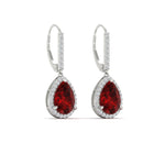 Load image into Gallery viewer, 3-ct.-pear-shaped-ruby-halo-diamond-lever-back-earrings-in-white-gold-FDEAR-11235PEGRUDRANGLE1-3.00CT-NL-WG.jpg

