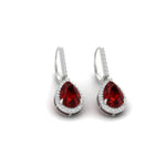 Load image into Gallery viewer, 3-ct.-pear-shaped-ruby-halo-diamond-lever-back-earrings-in-white-gold-FDEAR-11235PEGRUDRANGLE1-3.00CT-NL-WG.jpg
