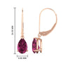 Load image into Gallery viewer, 3-ctw.-pink-sapphire-pear-shape-drop-earrings-lever-back-in-rose-gold-FDEAR11236PEGSADRPI-3.00CT-NL-RG.jpg